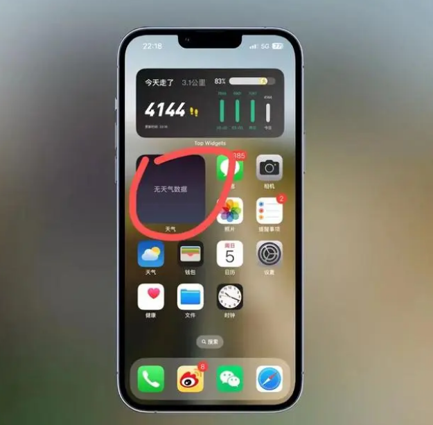 江安苹果手机维修分享:iOS16主屏幕天气小组件无法正常工作怎么办？ 